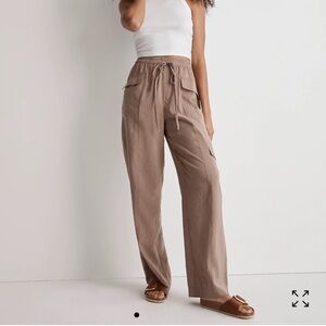Madewell Women's Tan Cargo Pants